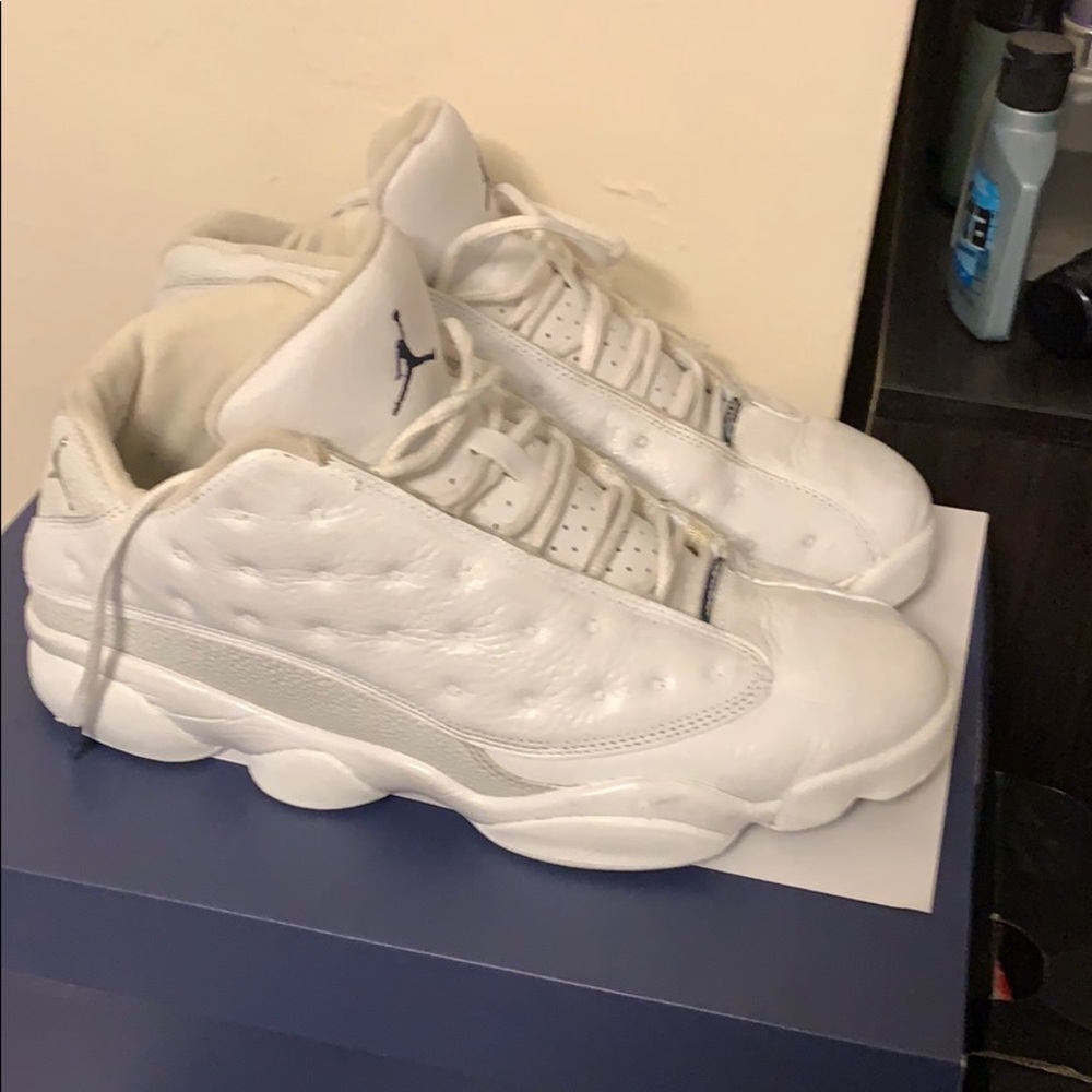 Air Jordan 13 all white 20th anniversary